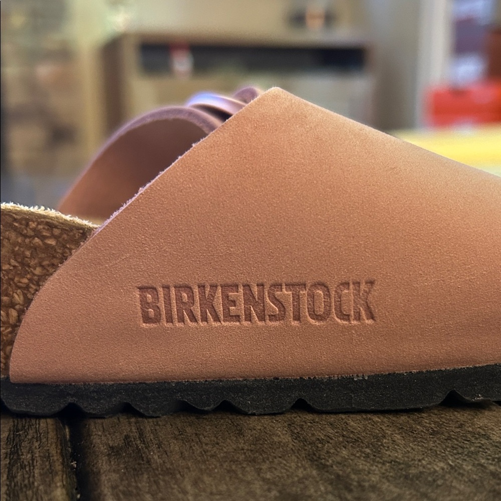 Birkenstock Women’s Madrid Big Buckle limited edition in Old Rose - Picture 3 of 7